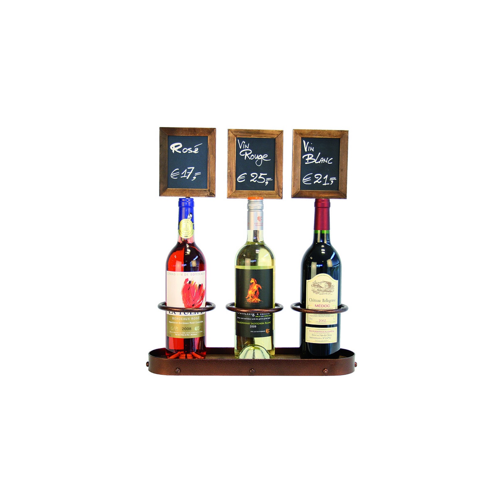 Porte bouteilles ardoise