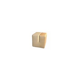 6 supports cube bois pour ardoise Tag