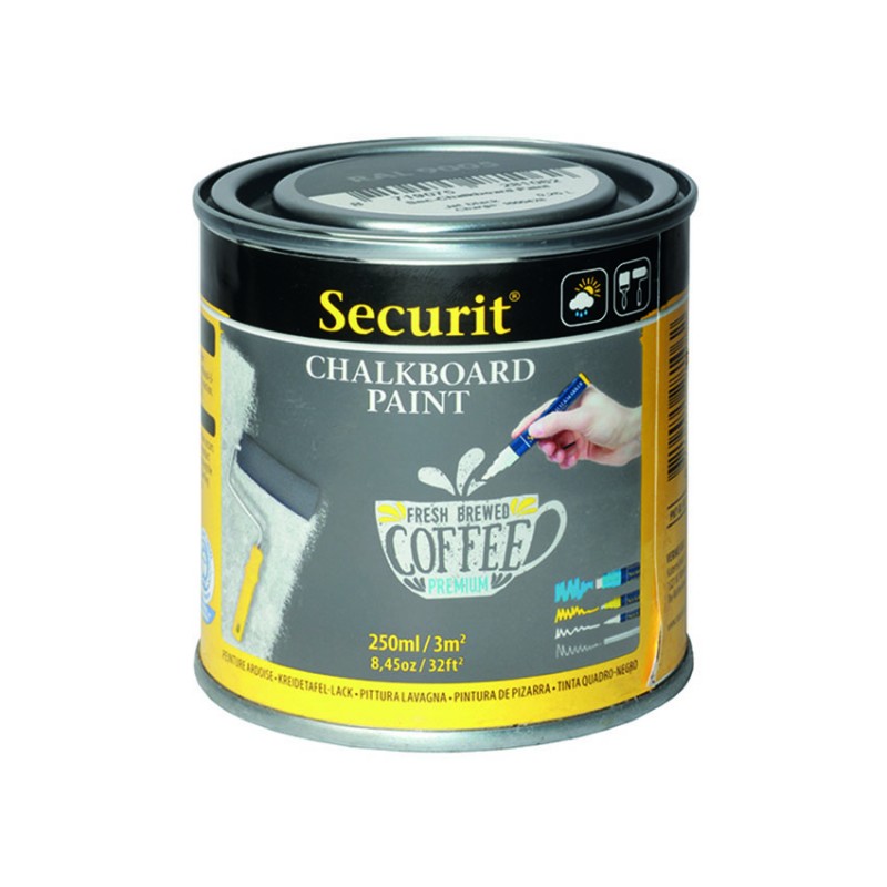 Pot de 250 ml de peinture ardoise grise