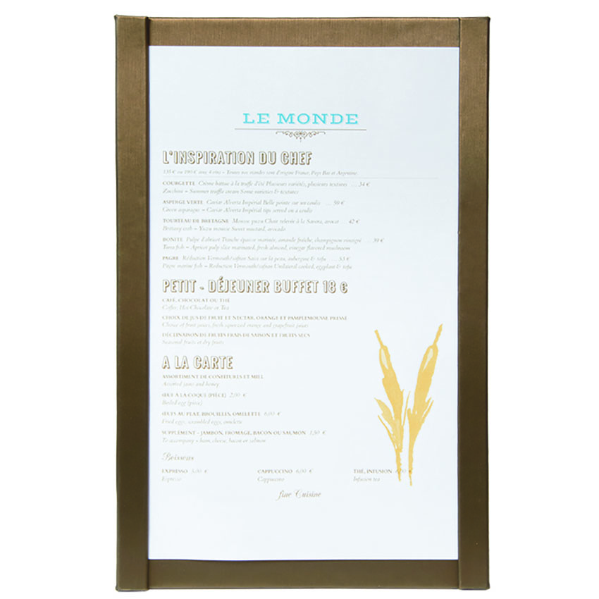 Porte Menu Clip Board Decoho Picturalimited Sasu Au