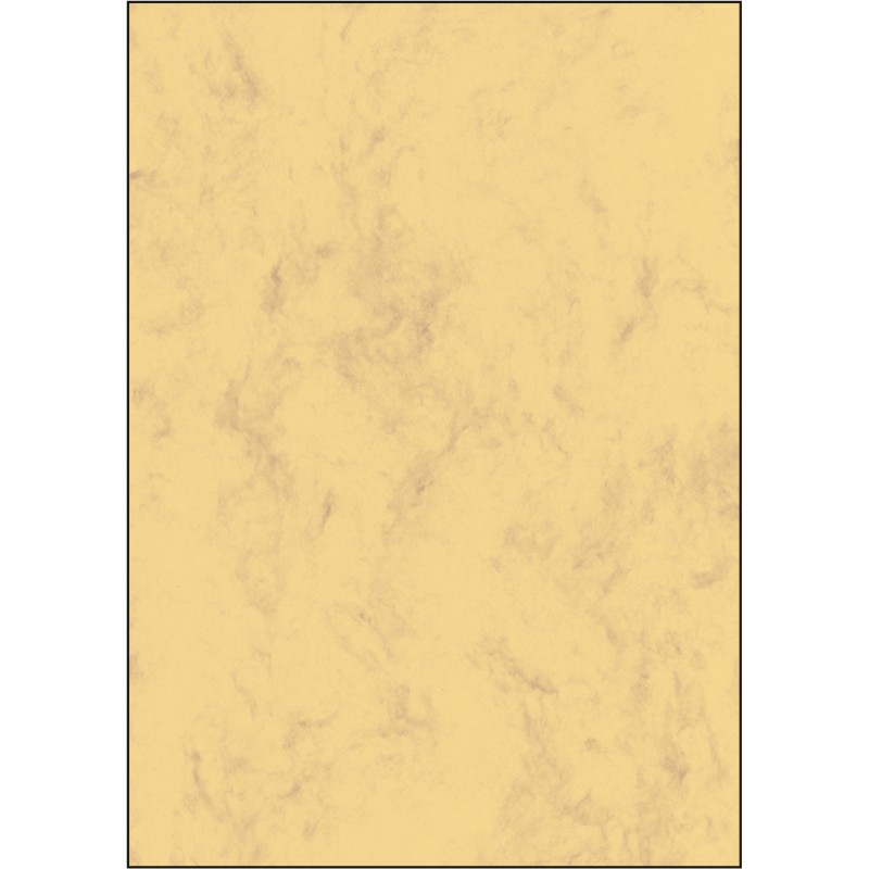Papier créatif marbré jaune sable Papier créatif marbré jaune sable