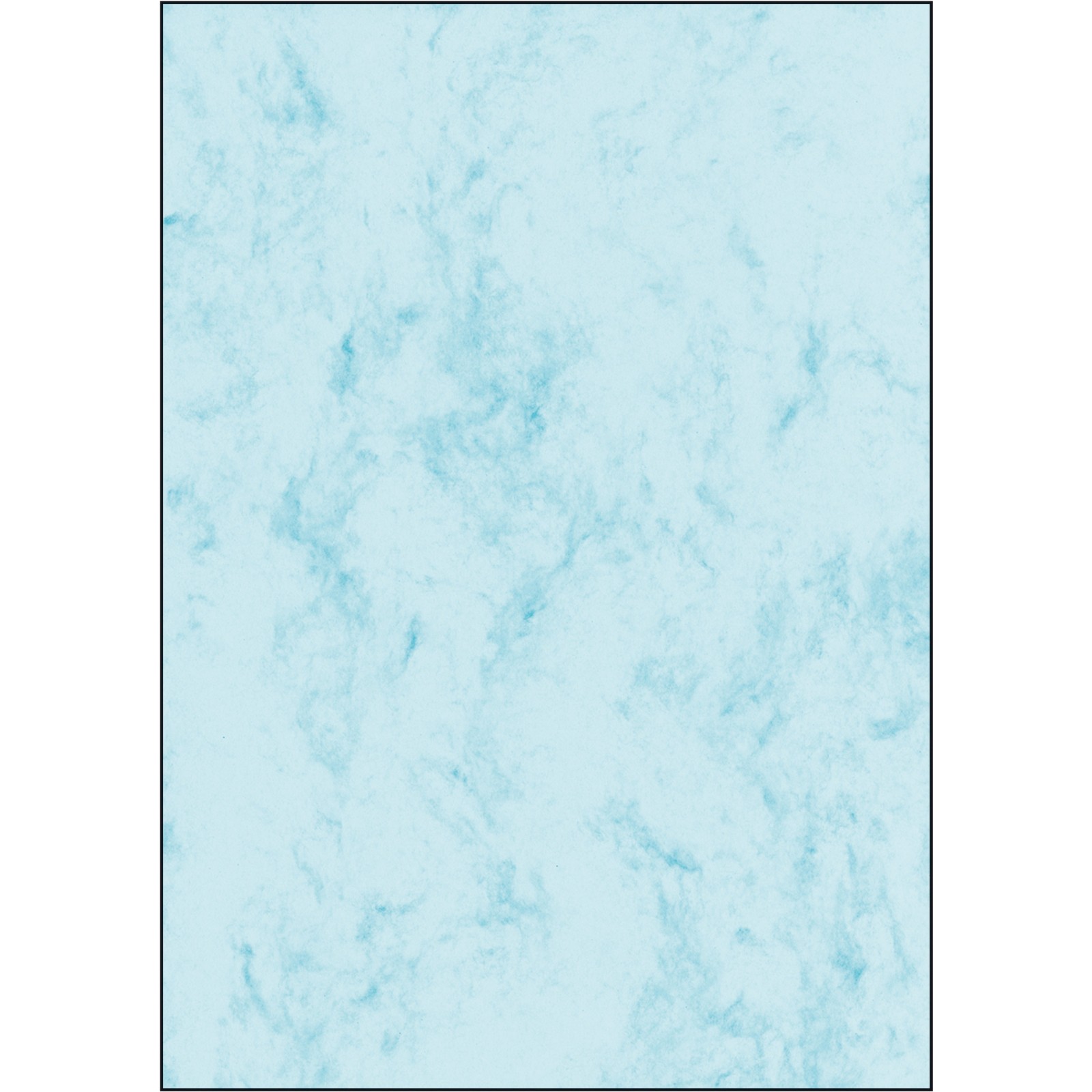 Papier créatif marbré bleu ciel