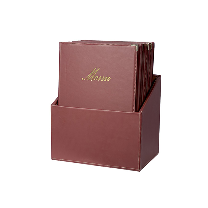 Classic A4 Bordeaux - BOX 20 protects-menus