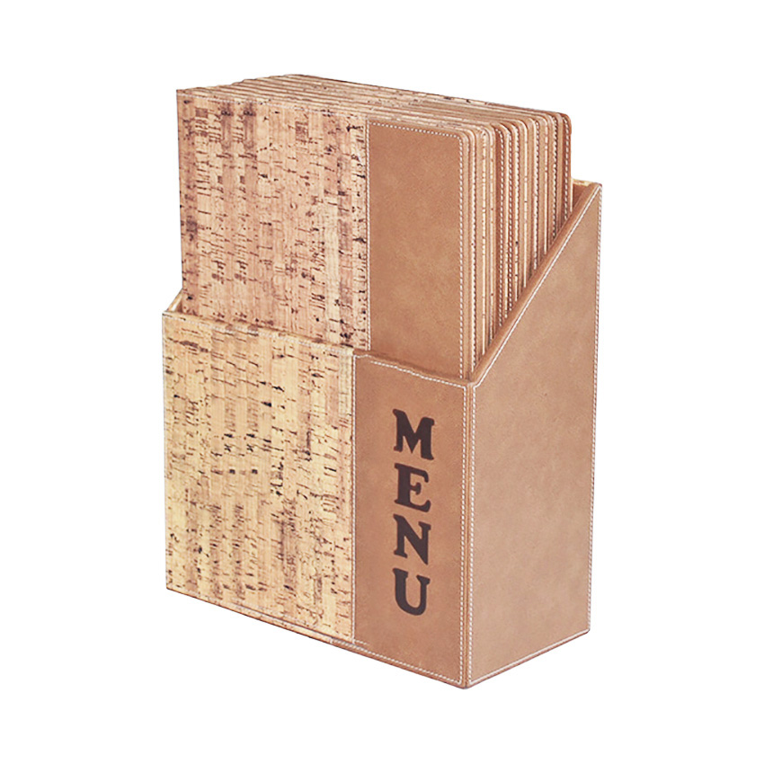 Design A4 Cork - BOX 10 protects-menus