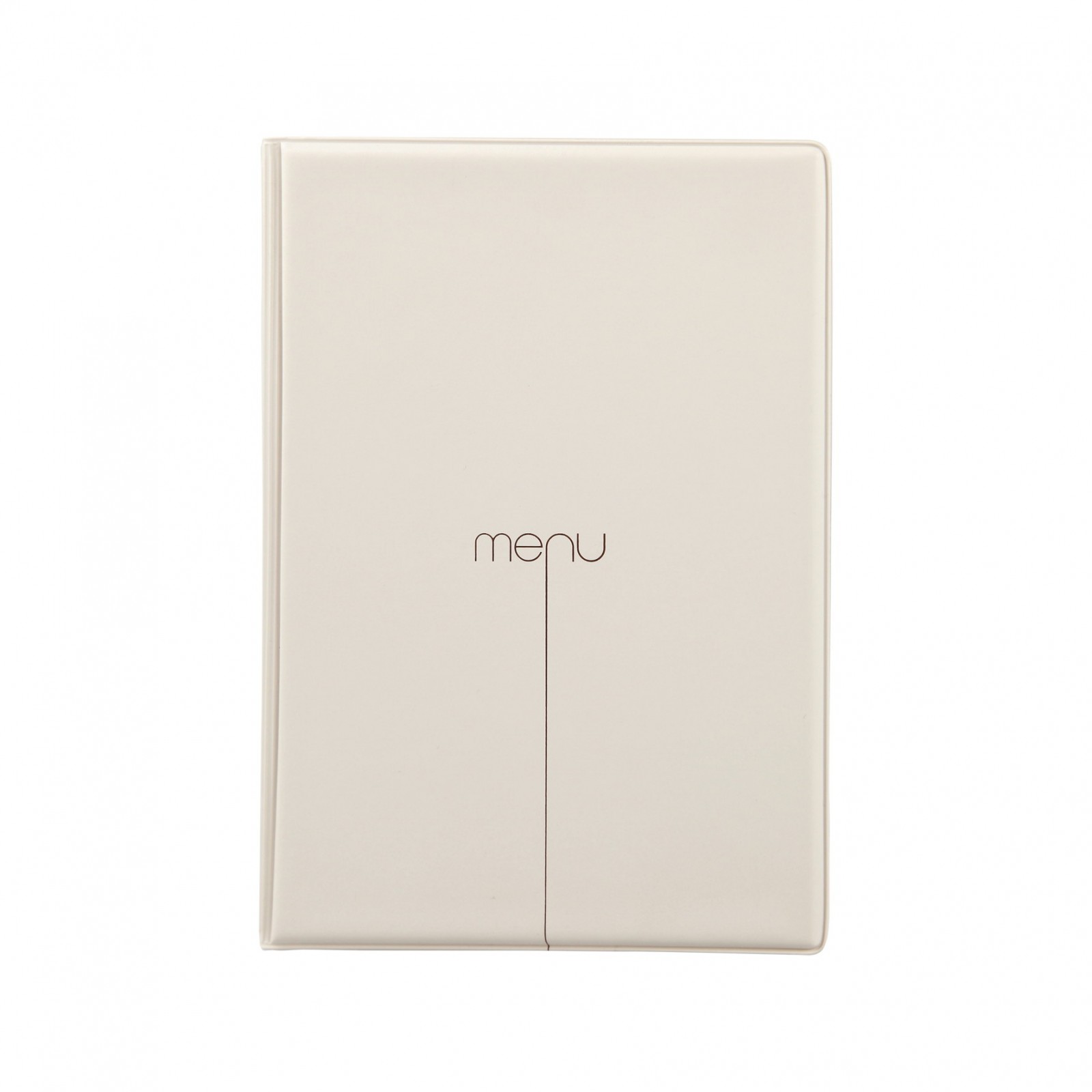 Protège-menus A5 beige 4+2 vues