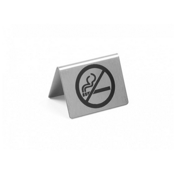 Chevalet de table symbole non-fumeur double face