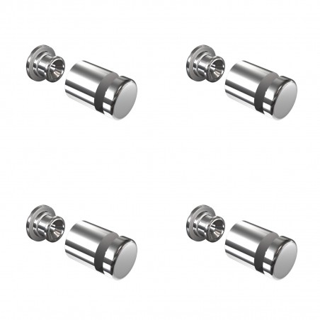 Set de 4 fixation murale fendue FIXF1