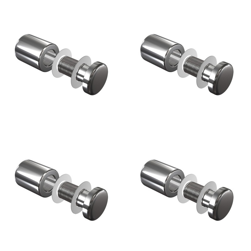 Set de 4 fixation murale vissée FIXV2 Set de 4 fixation murale vissée FIXV2