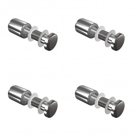 Set de 4 fixation murale vissée FIXV2