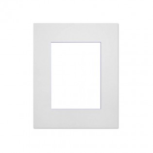 Passe partout standard blanc pour cadre et encadrement photo - Nielsen - Cadre 50 x 60 cm - Ouverture 29 x 39 cm