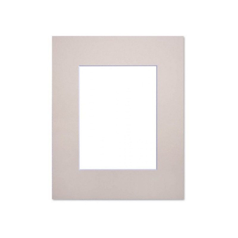 Passe partout standard beige Nielsen - Accessoires cadres et encadrement photo - Cadre 18 x 24 cm - Ouverture 9 x 14 cm