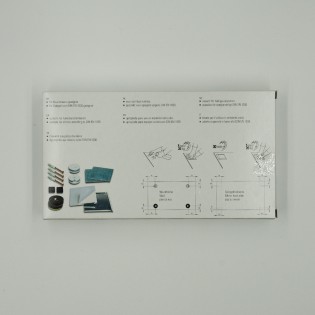 Kit de fixation murale anti-mouvement pour miroir, Dibond, signalétique - Charge maxi 12 kg - SAFEMAX