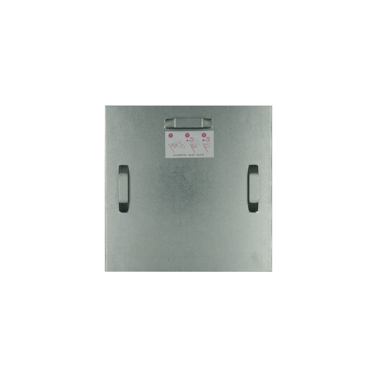 Attache adhésive 180x180 mm max 18 kg pour intérieur / extérieur - Fixation Dibond et miroir