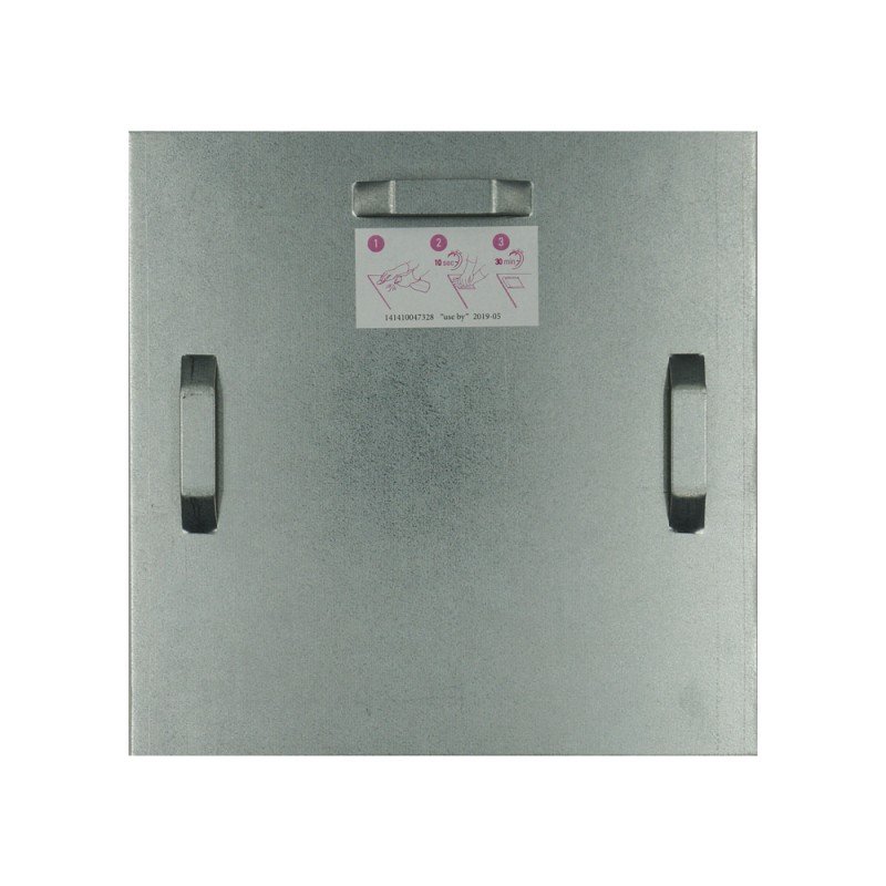 Attache adhésive 180x180 mm max 18 kg pour intérieur / extérieur - Fixation Dibond et miroir