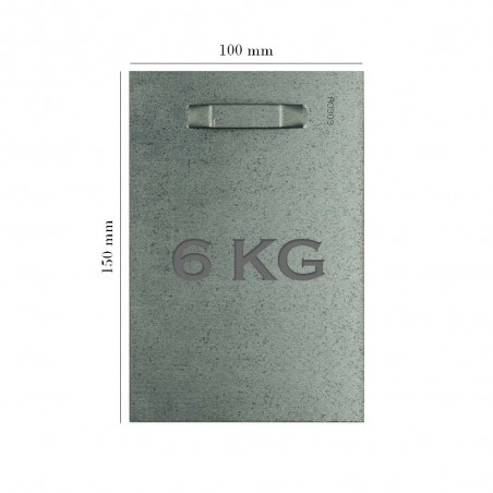 Lot de 10 attaches adhésives 100x150 mm max 6 kg pour intérieur / extérieur - Fixation Dibond et miroir