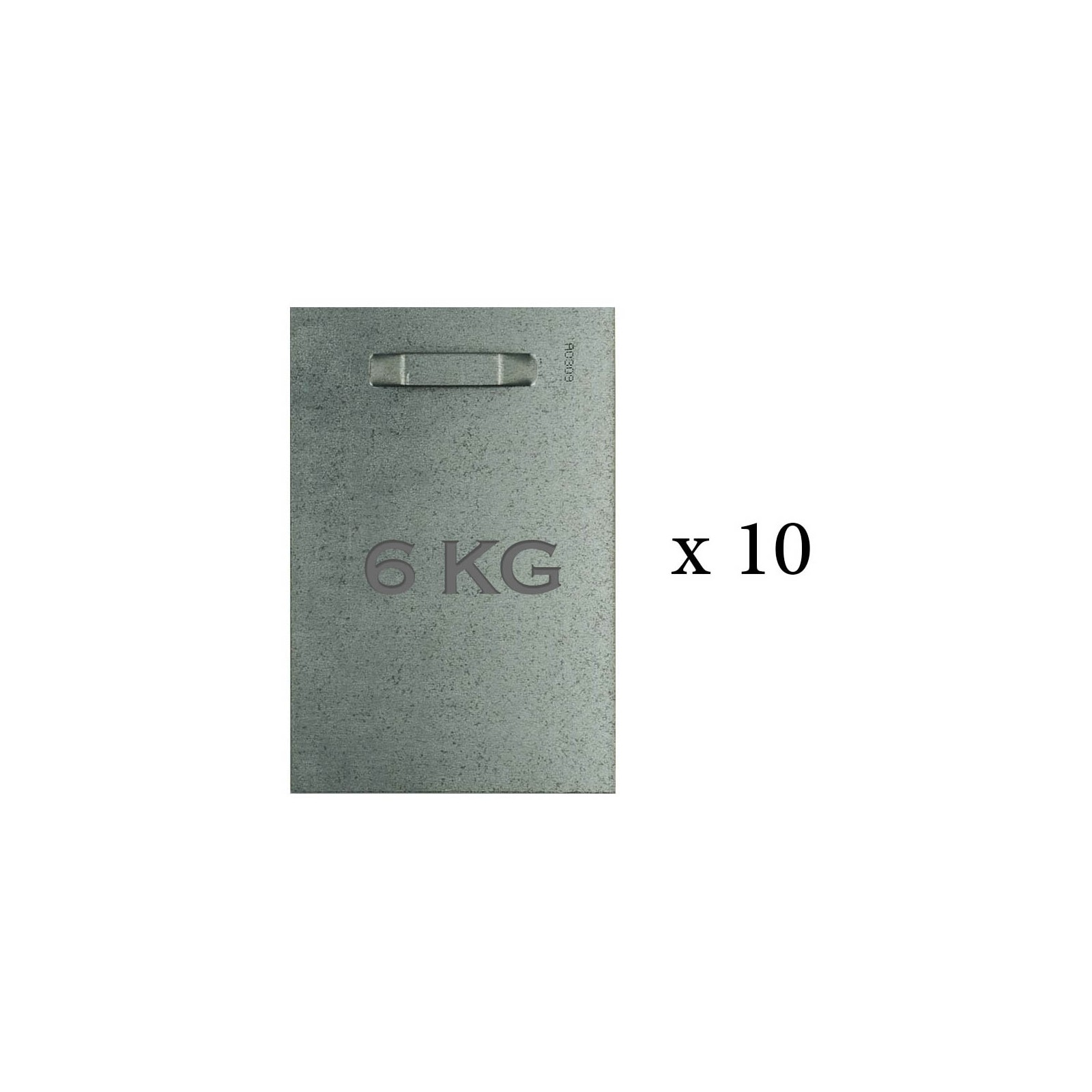 Lot de 10 attaches adhésives 100x150 mm max 6 kg pour intérieur / extérieur - Fixation Dibond et miroir