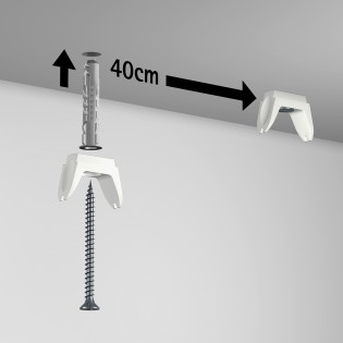 Cimaise XPO Rail 2 mètres - Solution d'affichage signalétique - Artiteq