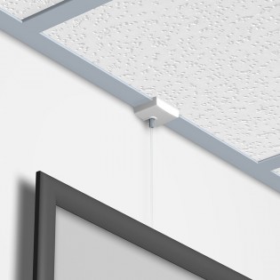 Boite de 10 Ceiling Hanger crochet H50 : système d'accroche pour faux plafond