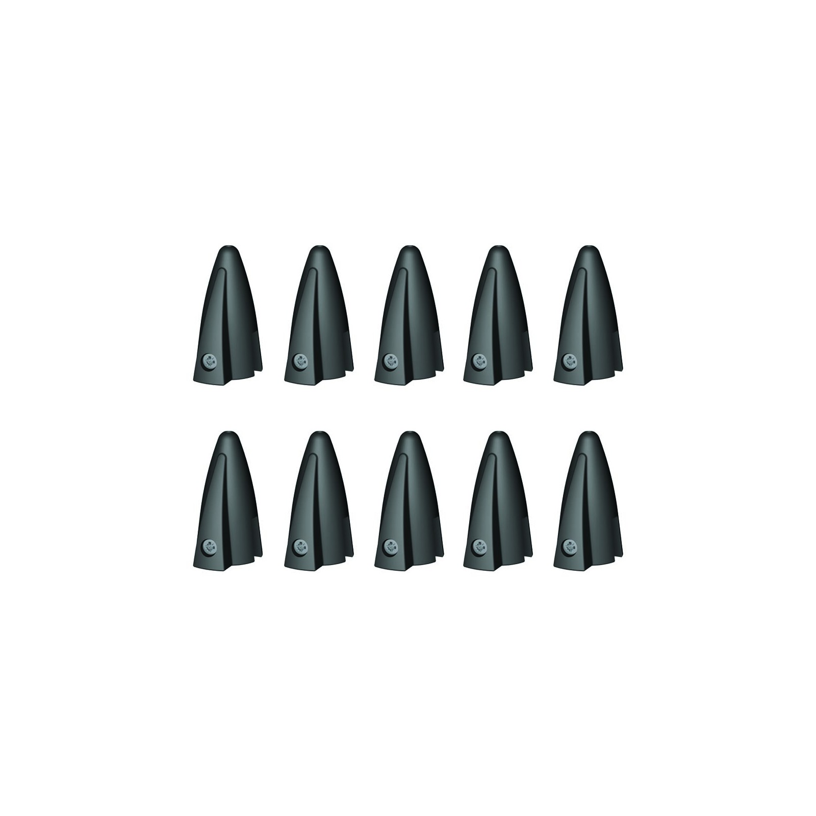 Lot de 10 crochets Panel Grip pour cimaise XPO Rail - Crochet signalétique - Artiteq