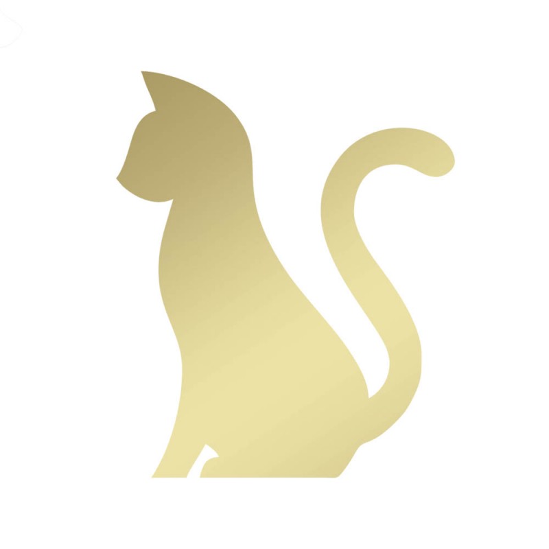 Miroir Decoratif Mural Modele Chat Serie Animaux Miroir Acrylique Or De Qualite Epaisseur 3 Mm Miroir Decoratif Mural Modele Chat Serie Animaux Miroir Acrylique Or De Qualite Epaisseur 3 Mm