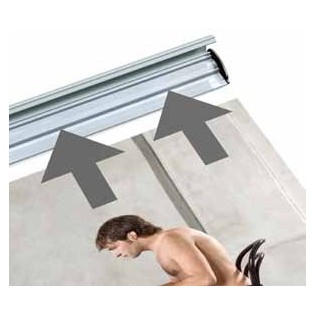 Kit Poster Snap 120 cm + Ceiling clamper - Système de suspension d'affiche pour faux plafond