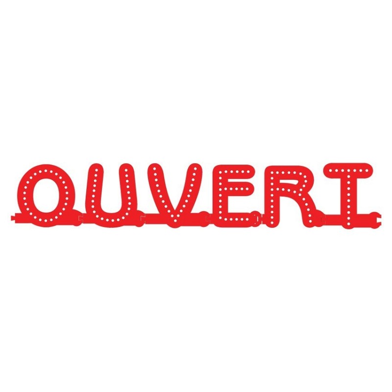 Drapeau Ouvert - services et signalétique