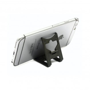 Support de bureau pliable pour smartphone tablette - Couleur noir - Support smartphone modèle SMALL