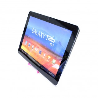 Support de bureau ou voyage pliable pour tablettes 10, iPad, Galaxy Tab - Support  pliable noir modèle LARGE