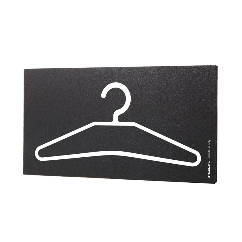 Plaque de porte adhésive Vestiaire 8 x 15 cm - Signalétique noir/ blanc design pour lieux publics Plaque de porte adhésive Vestiaire 8 x 15 cm - Signalétique noir/ blanc design pour lieux publics