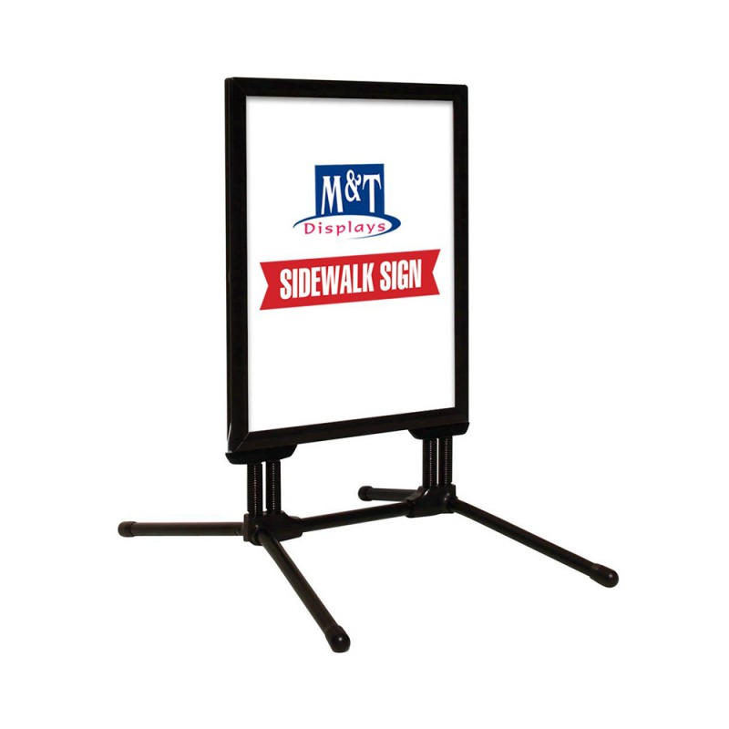 Stop trottoir extérieur SWING PRO couleur Noir format B2 (50 x 70 cm) - Panneau d'affichage extérieur Stop trottoir extérieur SWING PRO couleur Noir format B2 (50 x 70 cm) - Panneau d'affichage extérieur