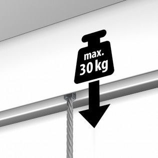 Rail Newly R20 - 100 cm (max 30kg/m)