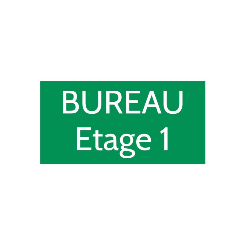 Plaque de porte gravée sur 1 à 2 lignes couleur vert clair lettres blanches - Format rectangle 100 x 200 mm Plaque de porte gravée sur 1 à 2 lignes couleur vert clair lettres blanches - Format rectangle 100 x 200 mm