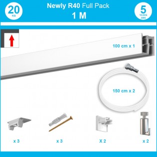 1 mètre : Pack complet cimaise Newly R40