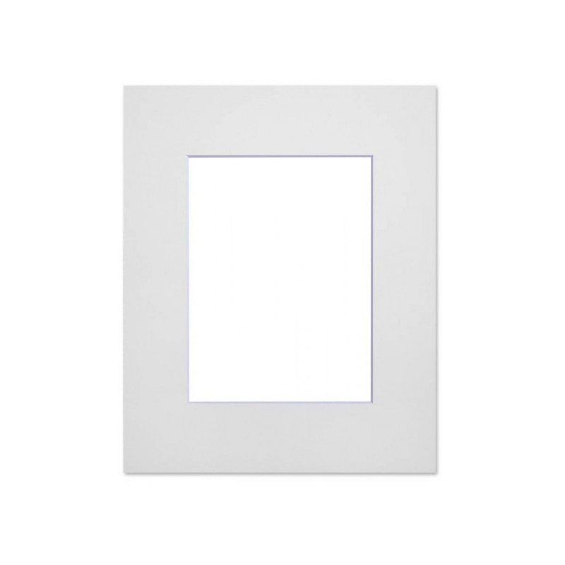 Passe partout standard blanc pour cadre et encadrement photo - Nielsen - Cadre 21 x 29,7 cm - Ouverture 13 x 18 cm