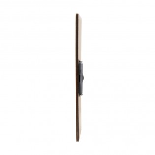Porte addition avec pince en bois de noyer pour hôtel restaurant brasserie