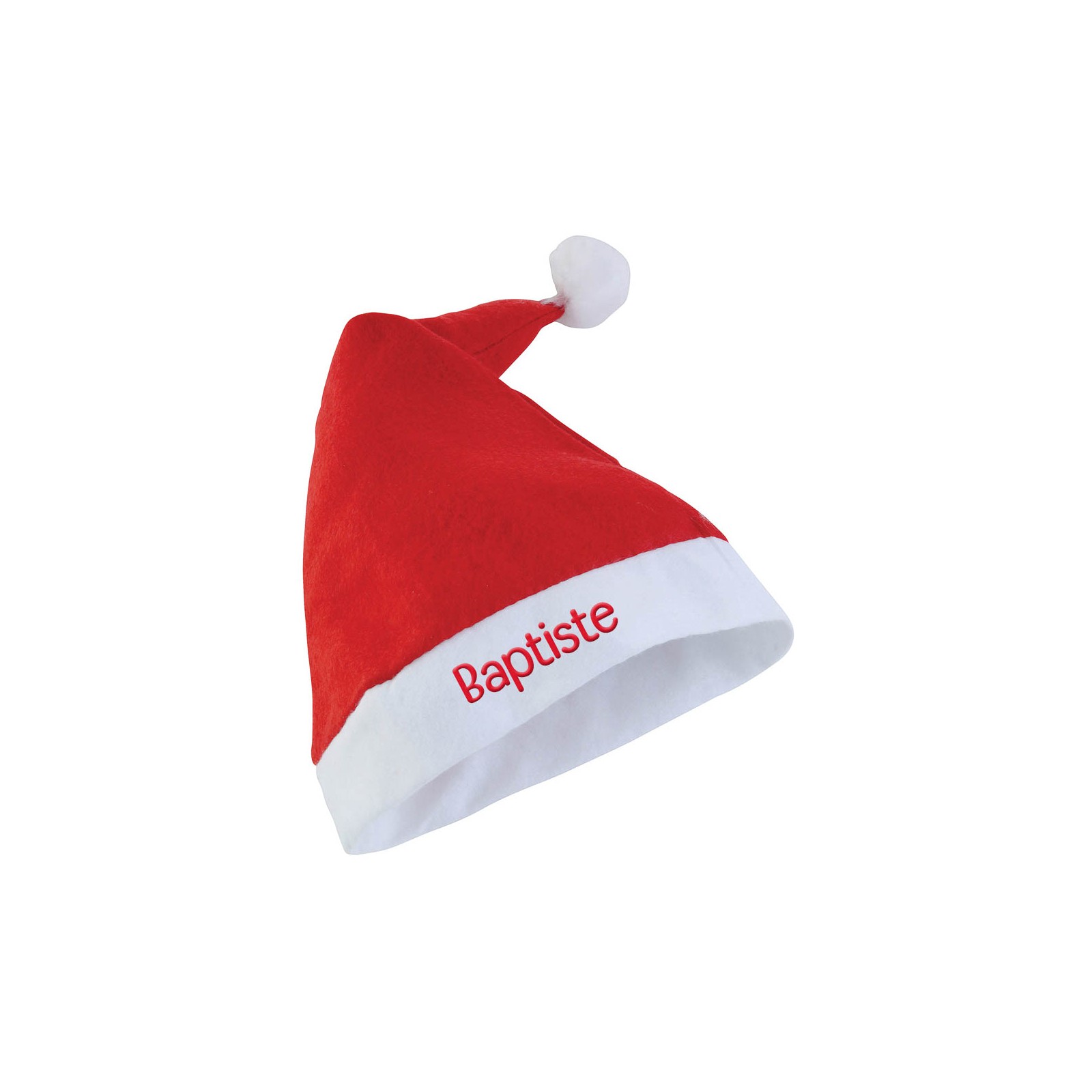 Christmas hat Santa hat adult customizable with a first name - Original Christmas gift
