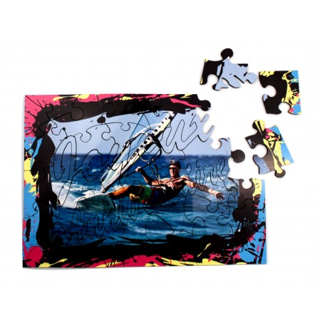 Puzzle en bois "Joyeux Anniversaire" personnalisé [x]