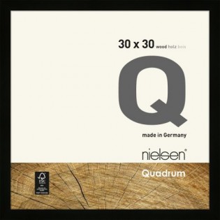 Cadre Nielsen carré Alpha gris ardoise en alu 30x30 cm