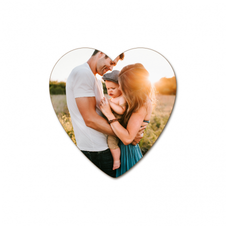 Personalized Cork Coaster | Heart