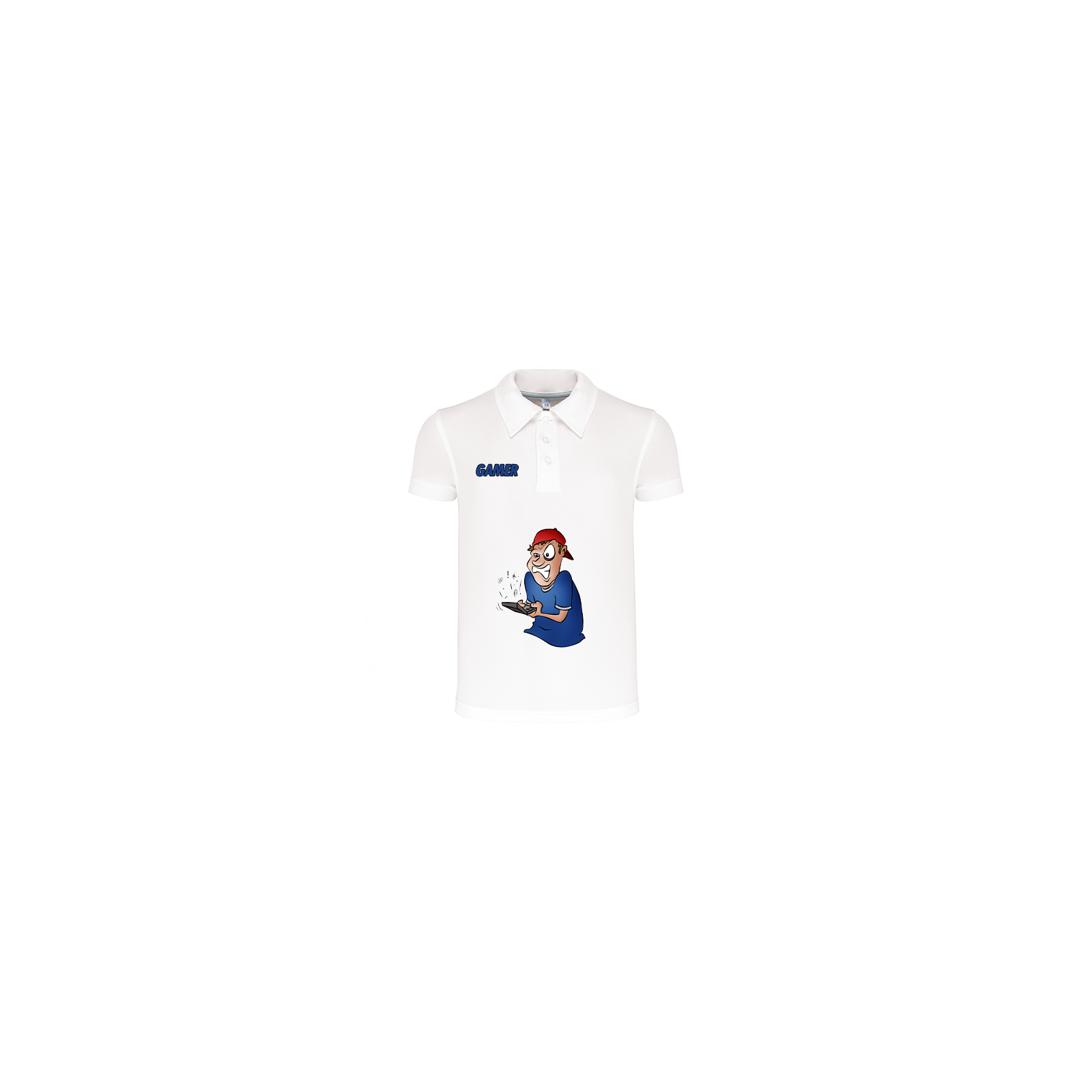 Personalized children's polo shirt