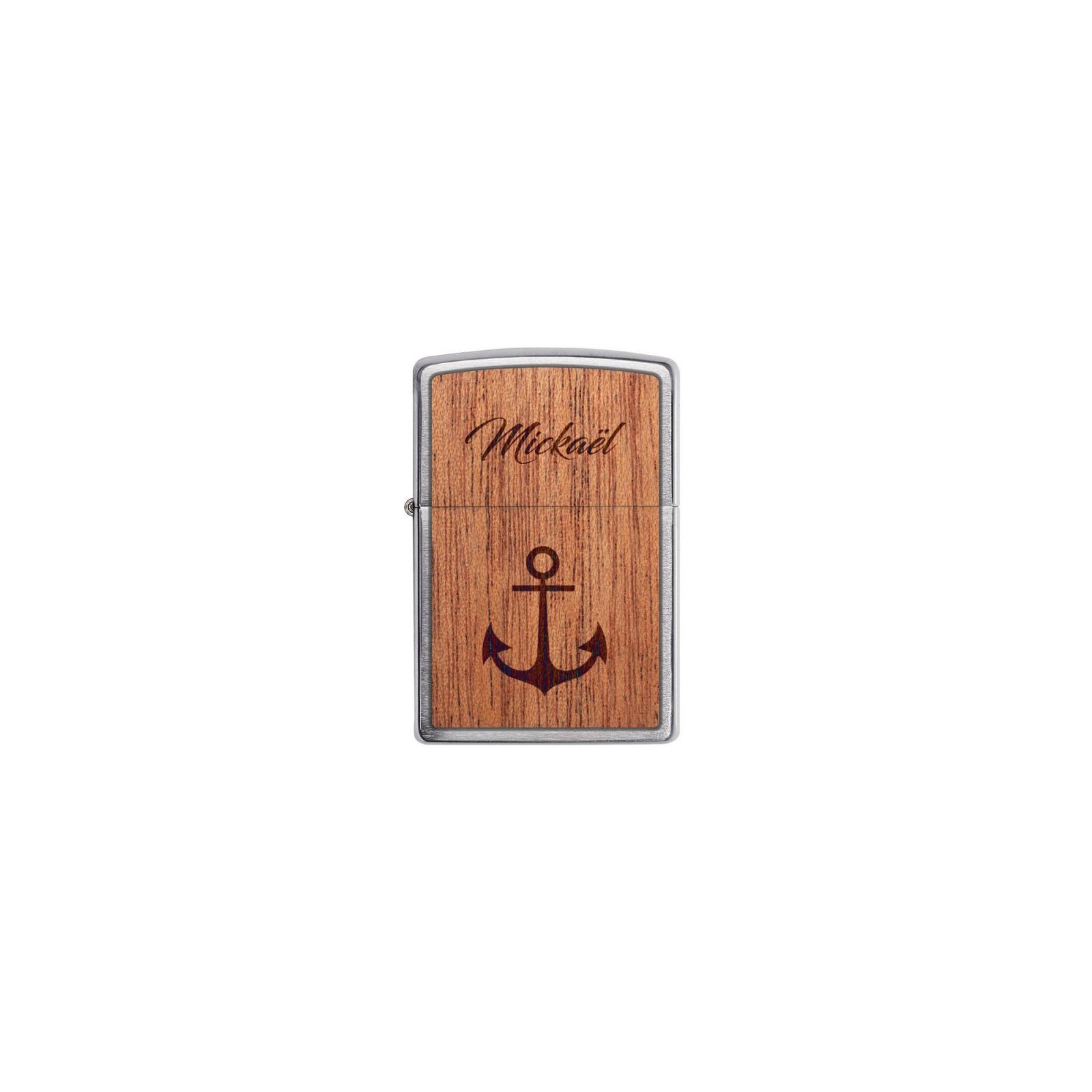 Briquet tempête ZIPPO personnalisé par gravure | Modèle Ancre