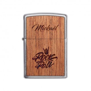 ZIPPO storm lighter personalized by engraving | Rock model