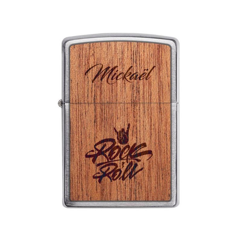 ZIPPO storm lighter personalized by engraving | Rock model ZIPPO storm lighter personalized by engraving | Rock model